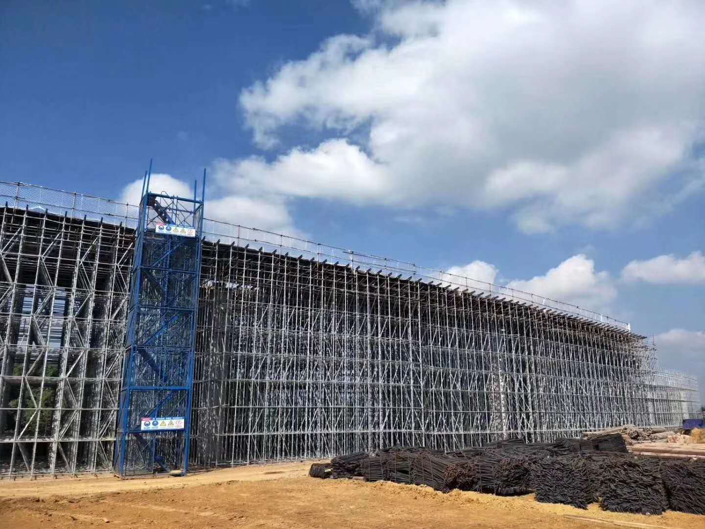 盤扣腳手架搭建周期短，經(jīng)濟(jì)效益好！